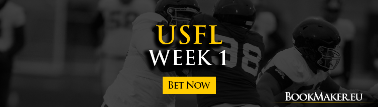 USFL Week 1 Betting Online
